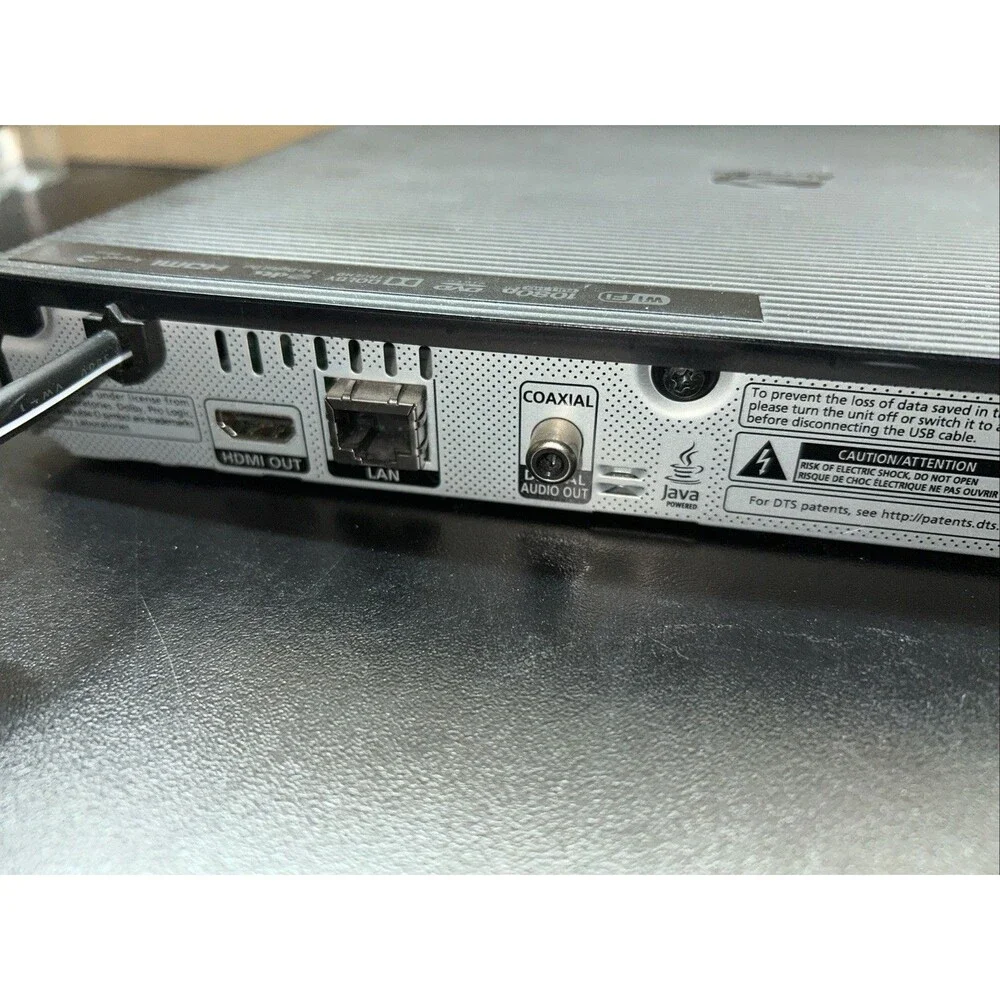 Samsung BD-JM57 Blu-Ray / DVD Player (HDMI) w/ Remote - Tested - Fast Shipping